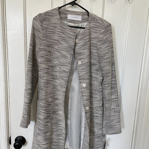 NWT T Tahari - Round Neck Jacket - Picture 2 of 5